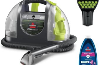 Little Green Portable Carpet And Upholstery Cleaner, Car And Auto Detailer, Stain Removal, 3369 – Remove Tough Pet Stains And Odors With Powerful Spray And Suction