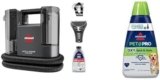 Bundle of BISSELL® Little Green® Cordless Multi-Purpose Portable Deep Carpet and Upholstery Cleaner, Car Auto Detailer + BISSELL® PET PRO OXY Spot & Stain Formula for Portable Carpet Cleaners, 32 oz.