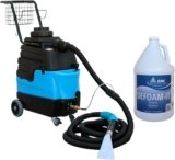 TTS Products Cleaning Bundle- Mytee® Lite™ 8070 Heated Carpet Extractor & Auto Detailer w/ 15′ Hose & 4″ Tool – 4 Gallons + FREE DeFoam It Chemical