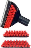 Upgraded 5.3in 1400B Little Green Machine Multi-Purpose Tools Stair Brush Replacement Parts Compatible for 1400B 3194 3353 2458 3588F 1986 1425 2513E 3624 Tough Stain Brush Tool Attachments(Black 1+2)