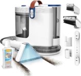 Portable Carpet Cleaner Machine, Carpet Shampooer, 15Kpa Upholstery Cleaner with 3 Tools, 54oz Large Water Tank, 16.4ft Power Cord, Spot and Stain Deep Cleaner for Rug, Couches, Car,azure