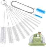 XANGNIER Flexible Drain Straw Cleaning Brush Set for Bissell Little Green Carpet and Upholstery Cleaner Machine, Long Deep Nylon straw Cleaner Tools Accessories for Little Green Tough Stain Head Parts