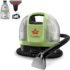 BISSELL Little Green Multi-Purpose Portable Carpet and Upholstery Cleaner 1400B + BISSELL Little Green OXY Spot & Stain Formula for Portable Carpet Cleaners, 60 oz, 20386