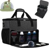 Storage Bag Compatible with Bissell Green Machine Upholstery Cleaner 1400B/3353/74R7, Carrying Bag for Bissell Carpet Cleaner, Bissell Little Green Machine Organizer, Travel Carrying Case (Bag Only!)