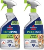 Bissell Pet Pro Stain and Odor Eliminator with Enzyme Action, 2 pack, 77X7F