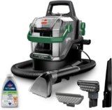 BISSELL Little Green Pet Pro Portable Carpet Cleaner Portable Carpet and Upholstery Deep Cleaner, Car/Auto Detailer, with Self-Cleaning Tough Stain Tool, Pet Hair Removal Tool, Crevice Tool (3909)
